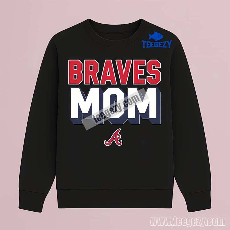 Atlanta Braves Mom Baseball Unisex Long Sleeve Atlanta Braves Mom Baseball Unisex Long Sleeve