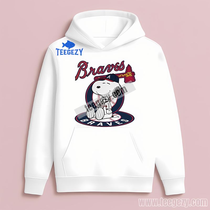 Atlanta Braves Snoopy Tattoo Logo Arm Vintage Hoodie Atlanta Braves Snoopy Tattoo Logo Arm Vintage Hoodie