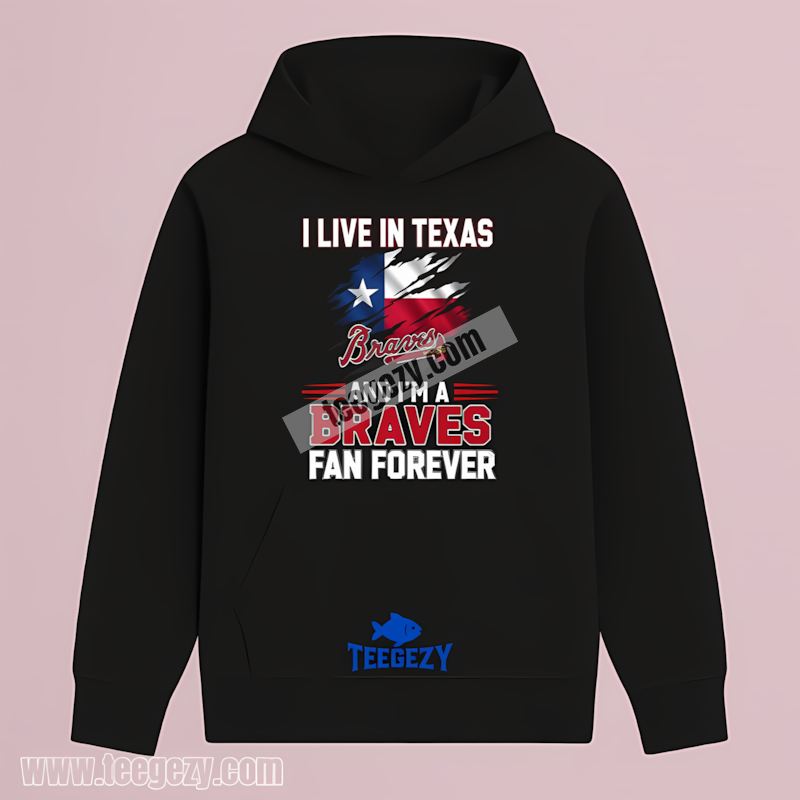Atlanta Braves Texas Fan Forever Pride Color Hoodie Atlanta Braves Texas Fan Forever Pride Color Hoodie