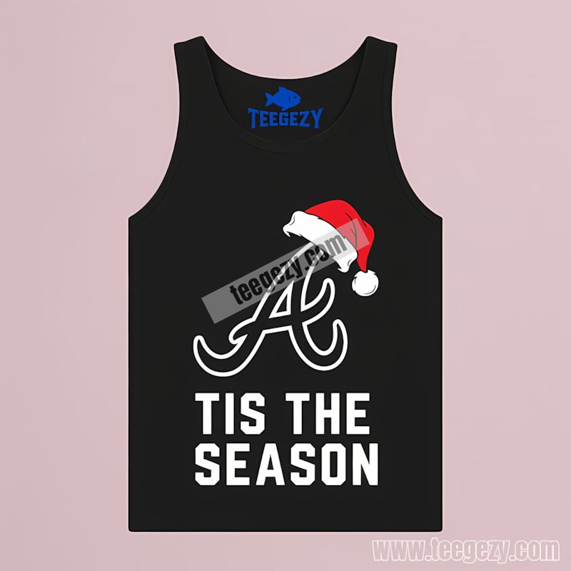 Atlanta Braves Tis The Season Christmas Vintage Tanktop Atlanta Braves Tis The Season Christmas Vintage Tanktop