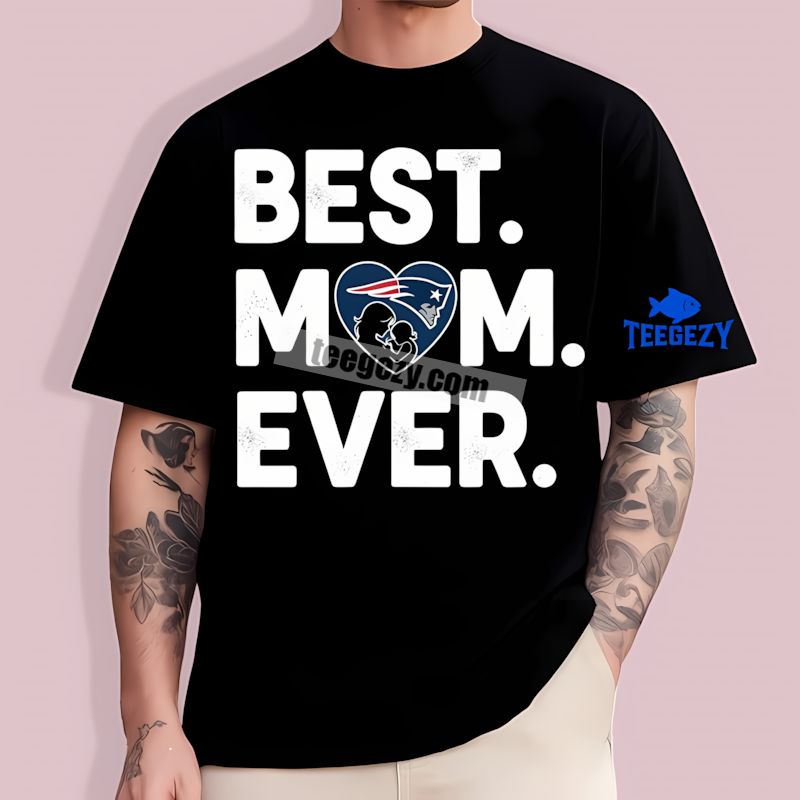 Best Mom Heart Graphic New England Patriots Unisex T-Shirt Best Mom Heart Graphic New England Patriots Unisex T-Shirt