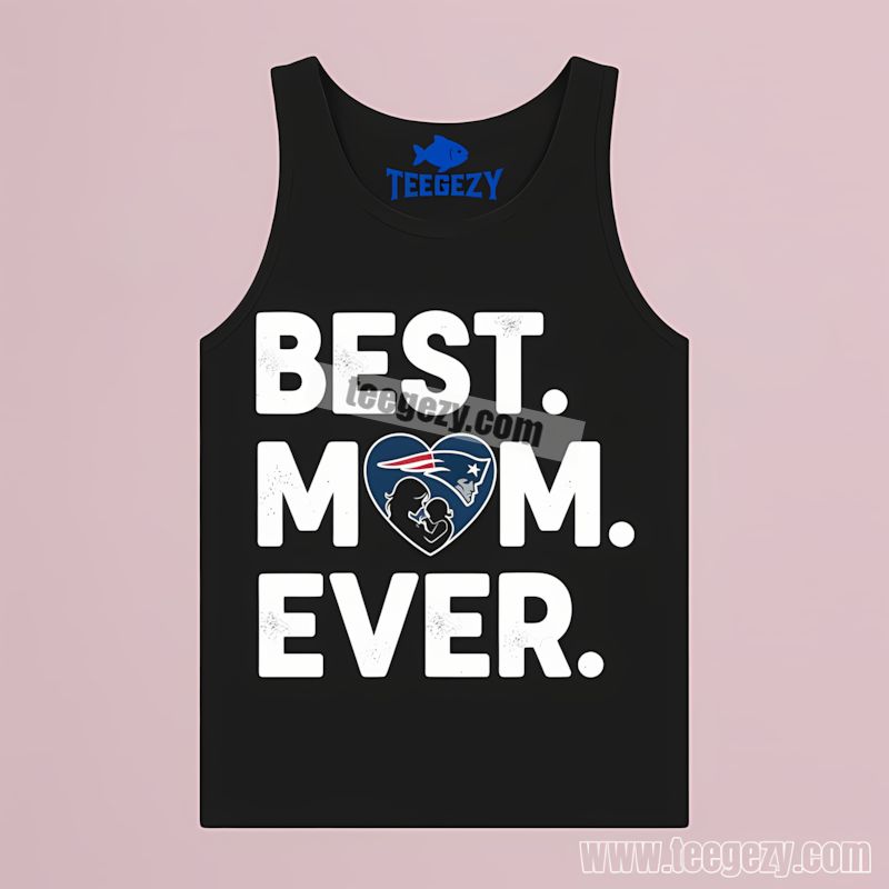 Best Mom Heart Graphic New England Patriots Unisex Tanktop Best Mom Heart Graphic New England Patriots Unisex Tanktop