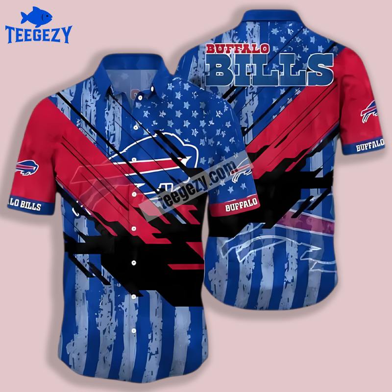 Buffalo Bills Tropical Spirit Blue Classic Hawaiian Shirt Buffalo Bills Tropical Spirit Blue Classic Hawaiian Shirt