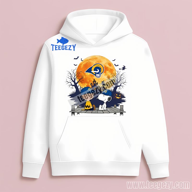 Charlie Brown Snoopy Halloween Los Angeles Rams Hoodie Charlie Brown Snoopy Halloween Los Angeles Rams Hoodie
