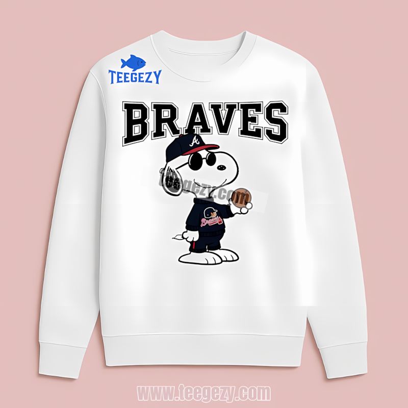 Cool Snoopy Vs Atlanta Braves Baseball Classic Long Sleeve Cool Snoopy Vs Atlanta Braves Baseball Classic Long Sleeve