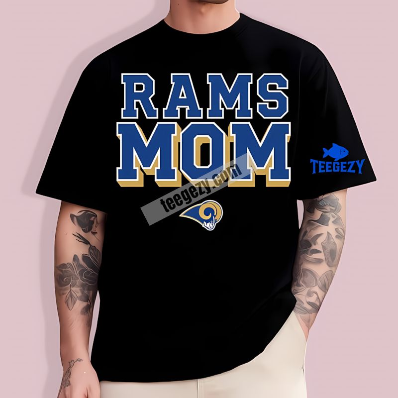 Dri Fit T-Shirt For Los Angeles Rams Mom Fans Dri Fit T-Shirt For Los Angeles Rams Mom Fans