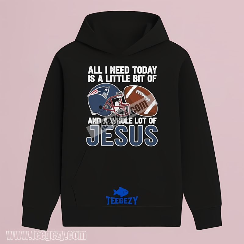 Football And Jesus Faith New England Patriots Funny THoodie Football And Jesus Faith New England Patriots Funny THoodie