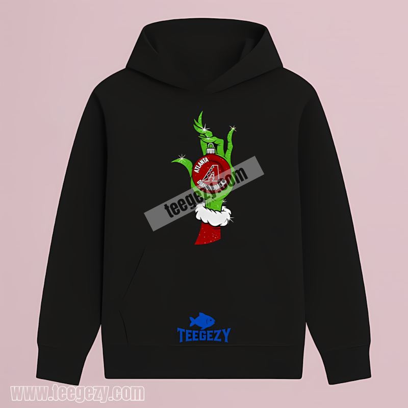 Grinch Hand Holding Arizona Diamondbacks Ornament Cotton Hoodie Grinch Hand Holding Arizona Diamondbacks Ornament Cotton Hoodie