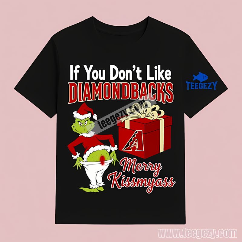 Grinch Merry Kissmyass Arizona Diamondbacks Funny T-Shirt Grinch Merry Kissmyass Arizona Diamondbacks Funny T-Shirt