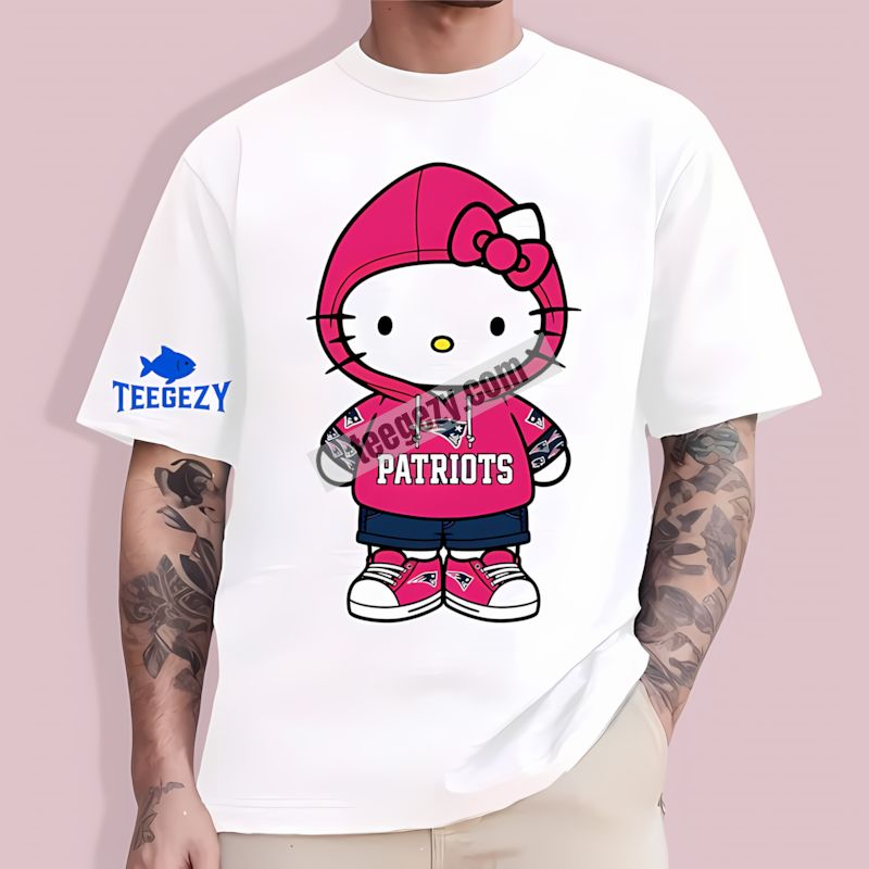 Hello Kitty Fans Style New England Patriots Unisex T-Shirt Hello Kitty Fans Style New England Patriots Unisex T-Shirt