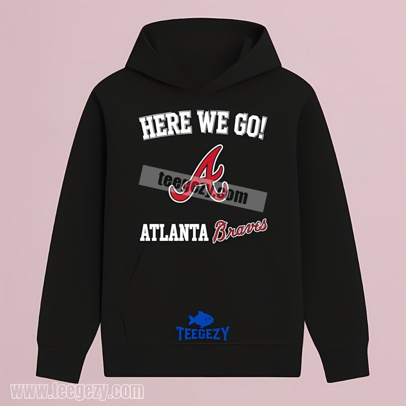 Here We Go Atlanta Braves Logo Vintage Hoodie Here We Go Atlanta Braves Logo Vintage Hoodie
