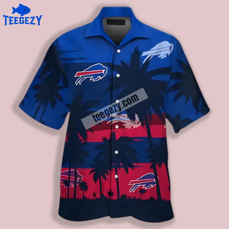 Island Style Coconut Buffalo Bills Blue Aloha Hawaiian Shirt Island Style Coconut Buffalo Bills Blue Aloha Hawaiian Shirt