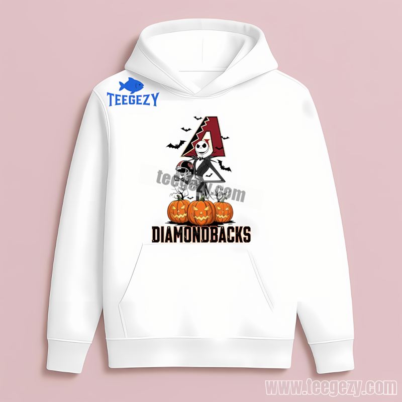 Jack Skellington Arizona Diamondbacks Halloween Pumpkin Vintage Hoodie Jack Skellington Arizona Diamondbacks Halloween Pumpkin Vintage Hoodie