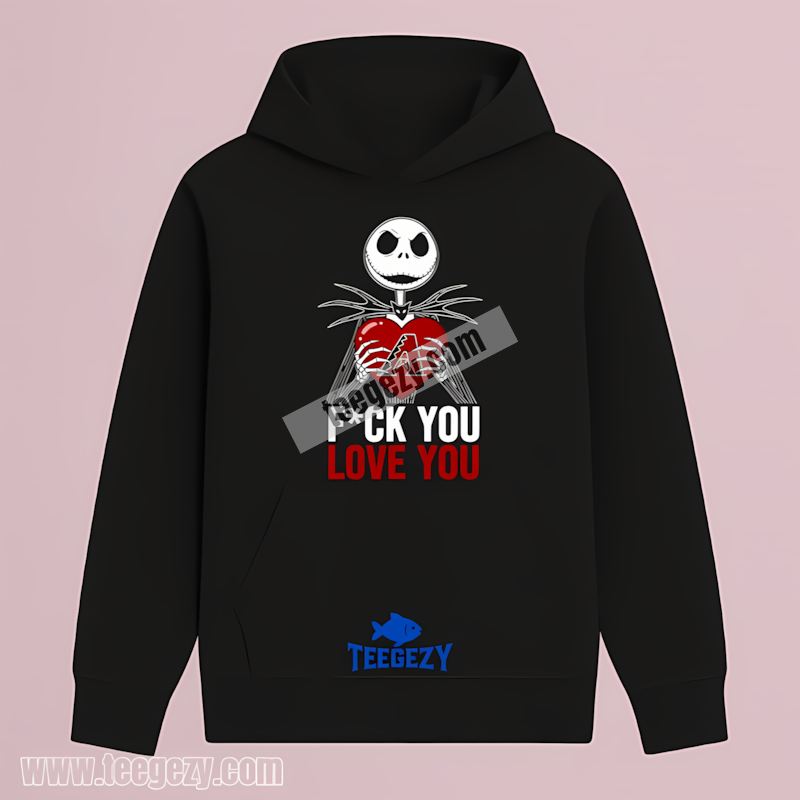Jack Skellington Arizona Diamondbacks Heart Adults Hoodie Jack Skellington Arizona Diamondbacks Heart Adults Hoodie