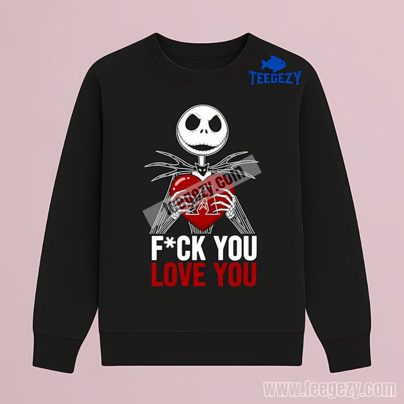 Jack Skellington Arizona Diamondbacks Heart Adults Long Sleeve Jack Skellington Arizona Diamondbacks Heart Adults Long Sleeve