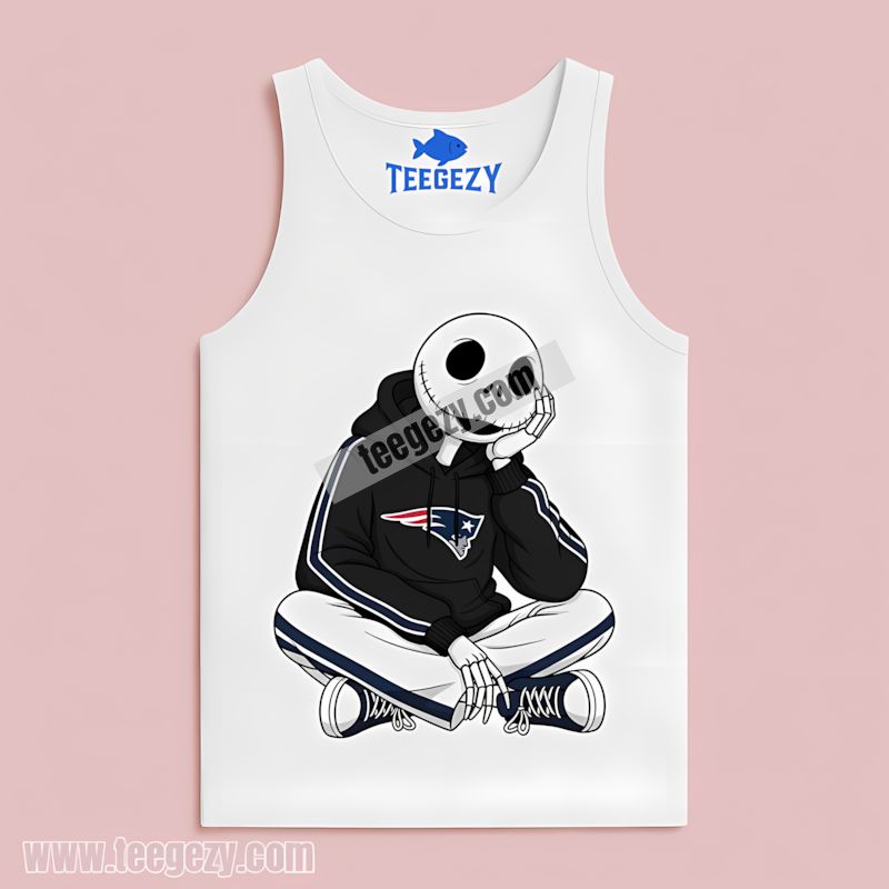 Jack Skellington New England Patriots Hoodie All Day Sports Tanktop Jack Skellington New England Patriots Hoodie All Day Sports Tanktop