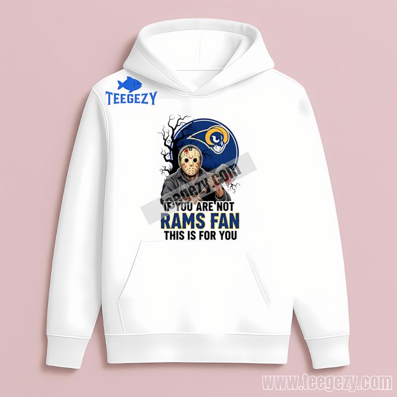 Jason Voorhees Los Angeles Rams Halloween Theme Hoodie Jason Voorhees Los Angeles Rams Halloween Theme Hoodie