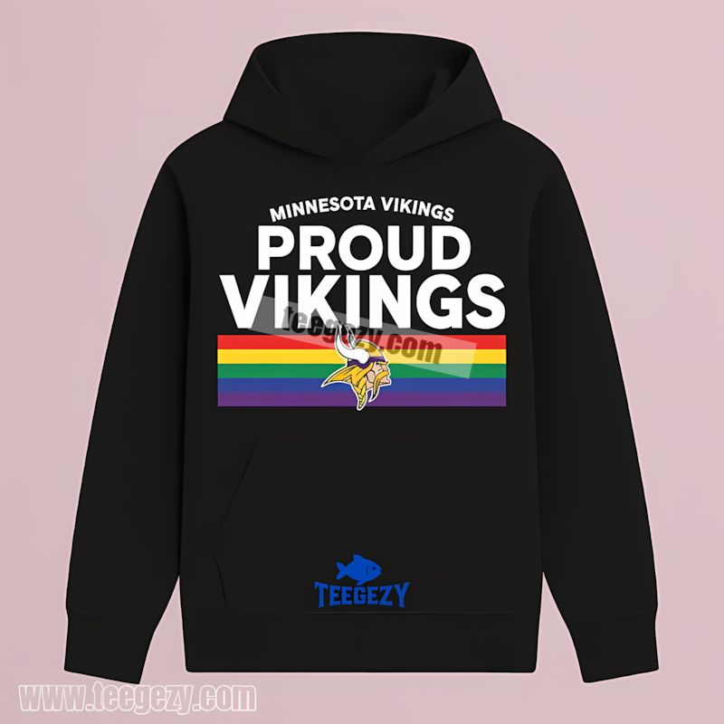 Lgbt Pride Support Statement Minnesota Vikings Hoodie Lgbt Pride Support Statement Minnesota Vikings Hoodie