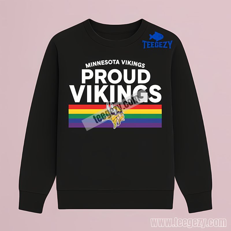 Lgbt Pride Support Statement Minnesota Vikings Long Sleeve Lgbt Pride Support Statement Minnesota Vikings Long Sleeve