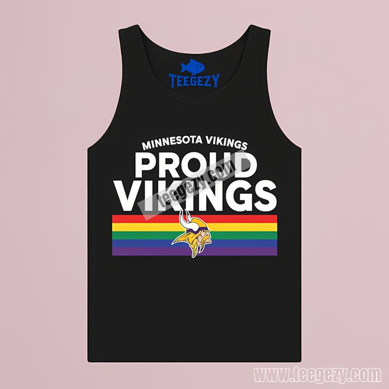 Lgbt Pride Support Statement Minnesota Vikings Tanktop Lgbt Pride Support Statement Minnesota Vikings Tanktop
