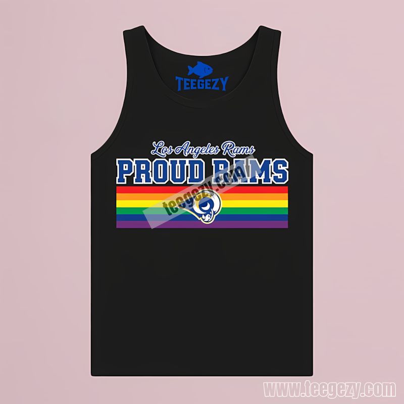 Lgbt Pride Themed Los Angeles Rams Dri Fit Tanktop Lgbt Pride Themed Los Angeles Rams Dri Fit Tanktop