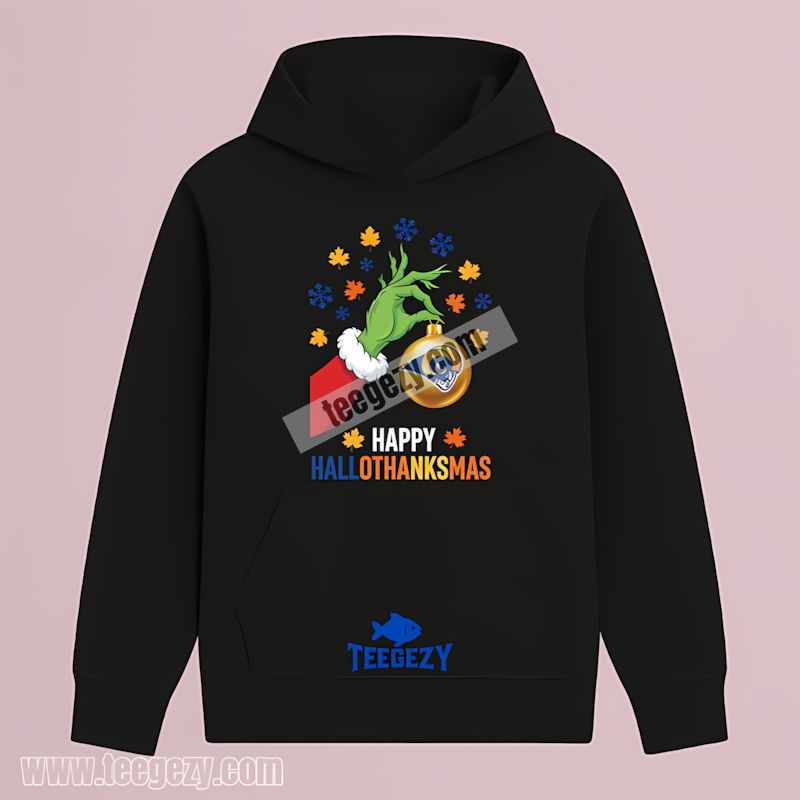 Los Angeles Rams Happy Hallothanksmas Festive Hoodie Los Angeles Rams Happy Hallothanksmas Festive Hoodie