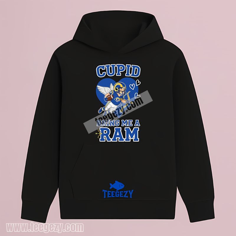 Los Angeles Rams Valentines Cupid Bring Me A Cardinal Hoodie Los Angeles Rams Valentines Cupid Bring Me A Cardinal Hoodie