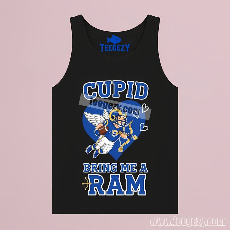 Los Angeles Rams Valentines Cupid Bring Me A Cardinal Tanktop Los Angeles Rams Valentines Cupid Bring Me A Cardinal Tanktop