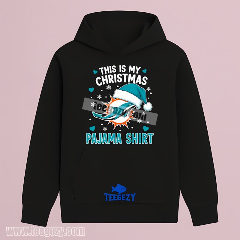 Miami Dolphins Christmas Pajama Unisex Hoodie Miami Dolphins Christmas Pajama Unisex Hoodie