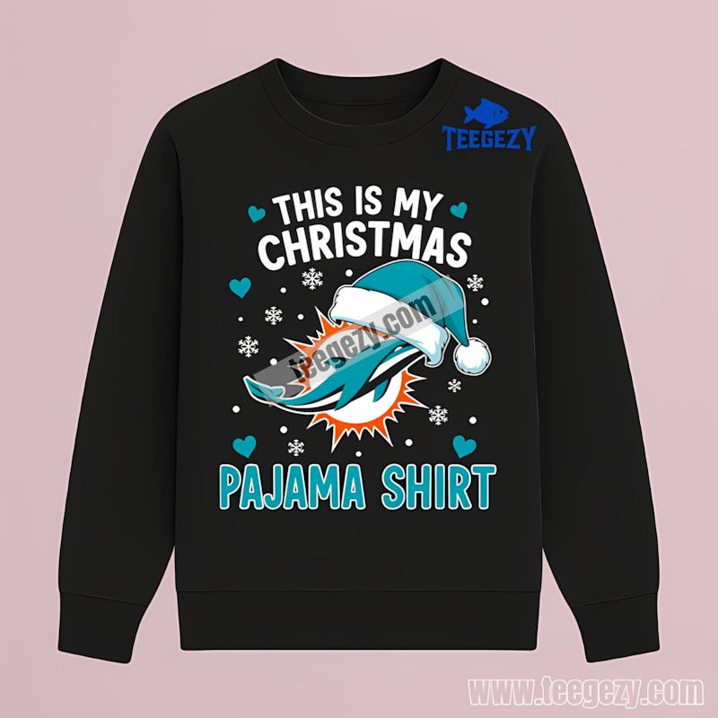 Miami Dolphins Christmas Pajama Unisex Long Sleeve Miami Dolphins Christmas Pajama Unisex Long Sleeve