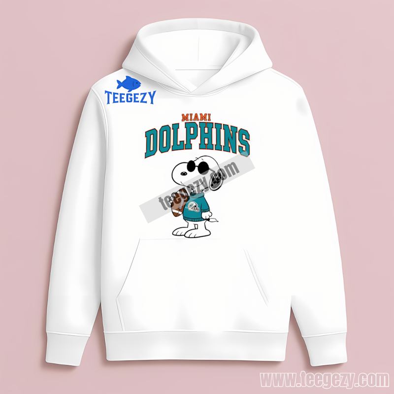 Miami Dolphins Vs Cool Snoopy Sports Hoodie Miami Dolphins Vs Cool Snoopy Sports Hoodie