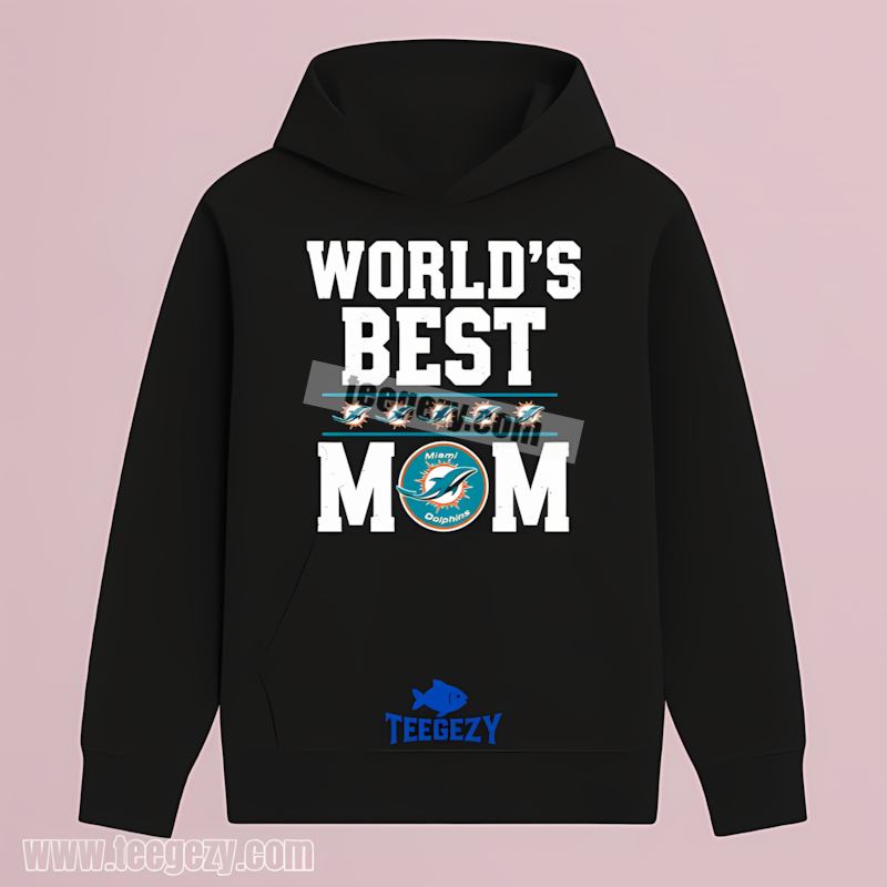 Miami Dolphins Worlds Best Mom Retro Hoodie Miami Dolphins Worlds Best Mom Retro Hoodie