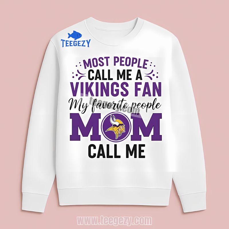 Minnesota Vikings Mom Favorite People Proud Fan Long Sleeve Minnesota Vikings Mom Favorite People Proud Fan Long Sleeve