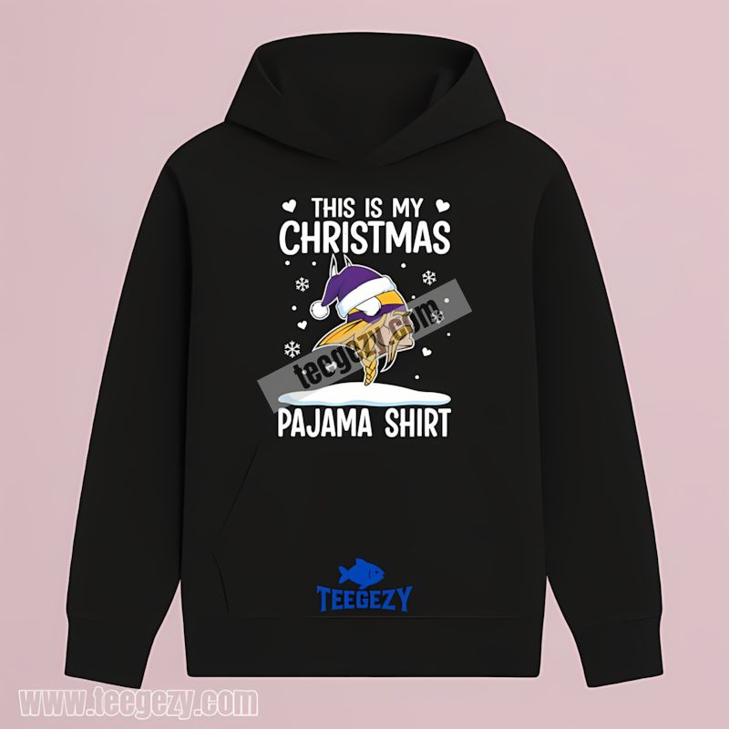 Minnesota Vikings This Is My Christmas Pajama Hoodie Minnesota Vikings This Is My Christmas Pajama Hoodie
