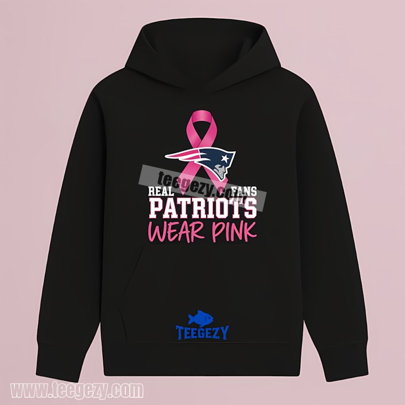 New England Patriots Fans Wear Pink Cancer Awareness Soft Hoodie New England Patriots Fans Wear Pink Cancer Awareness Soft Hoodie