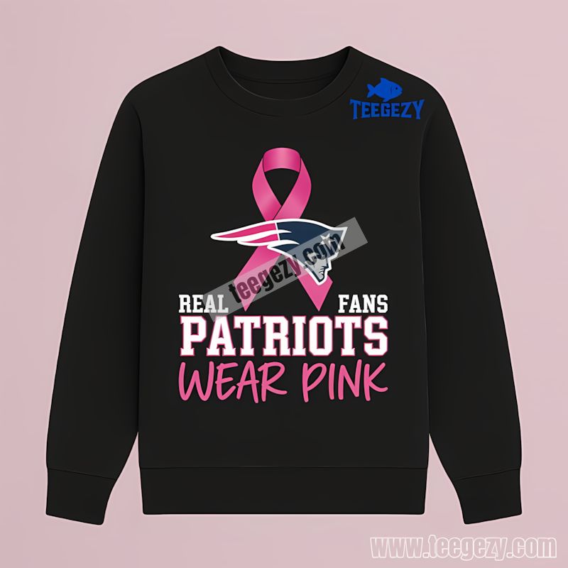 New England Patriots Fans Wear Pink Cancer Awareness Soft Long Sleeve New England Patriots Fans Wear Pink Cancer Awareness Soft Long Sleeve