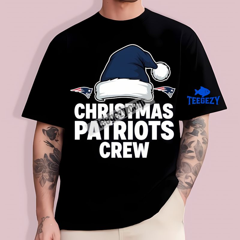 Patriots Crew Festive Christmas New England Patriots Soft T-Shirt Patriots Crew Festive Christmas New England Patriots Soft T-Shirt