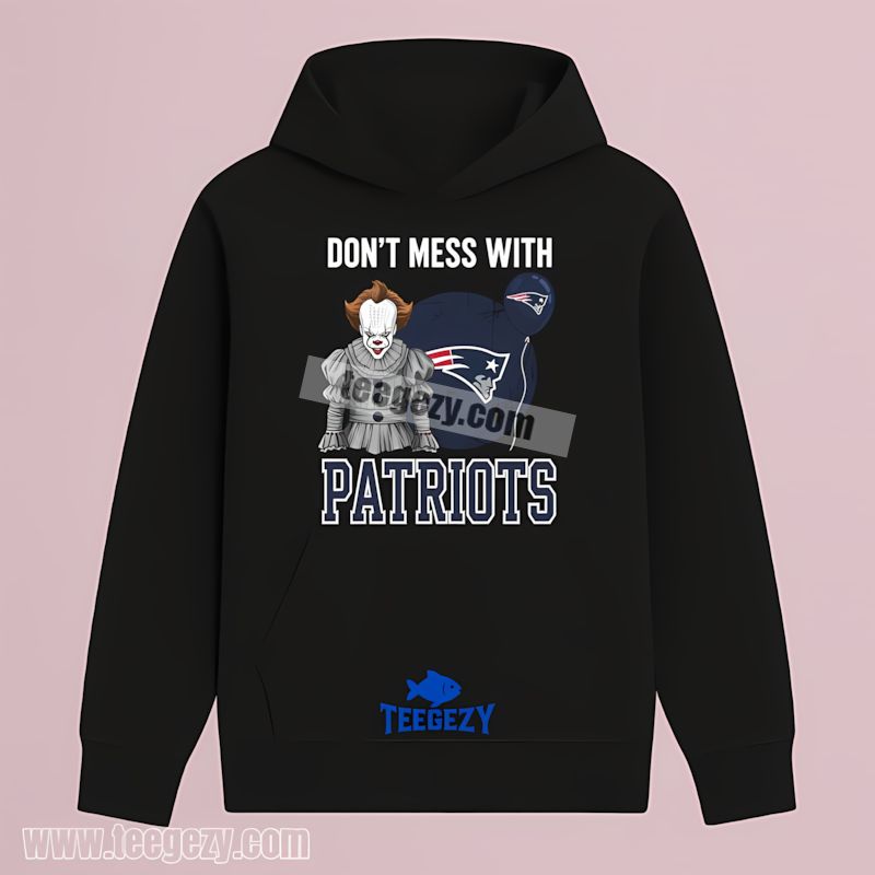 Pennywise Halloween Horror New England Patriots Cool Hoodie Pennywise Halloween Horror New England Patriots Cool Hoodie
