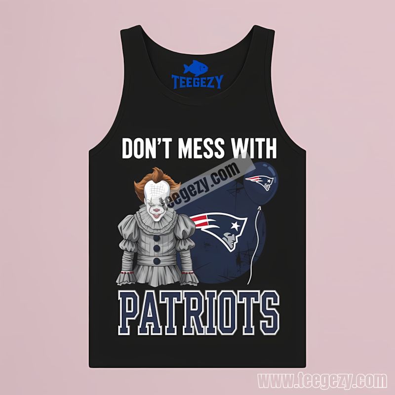 Pennywise Halloween Horror New England Patriots Cool Tanktop Pennywise Halloween Horror New England Patriots Cool Tanktop