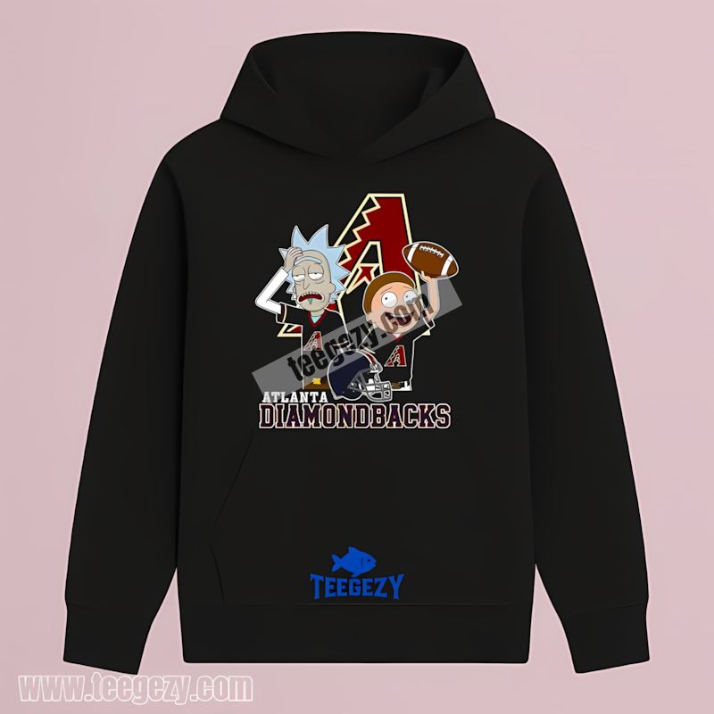 Rick And Morty Vs Arizona Diamondbacks Color Hoodie Rick And Morty Vs Arizona Diamondbacks Color Hoodie