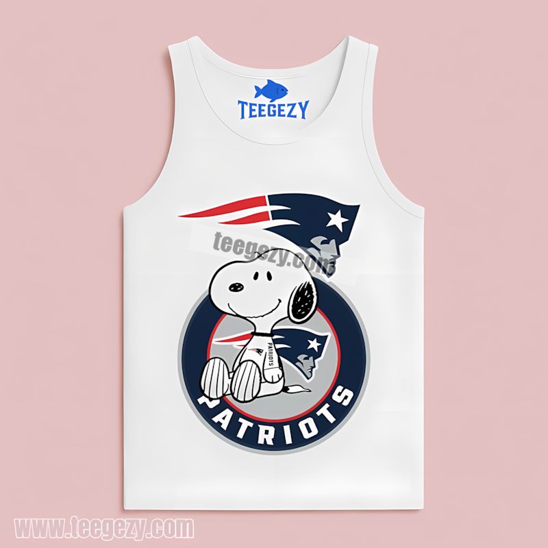 Snoopy Tattoo Logo On Arm New England Patriots Vintage Tanktop Snoopy Tattoo Logo On Arm New England Patriots Vintage Tanktop
