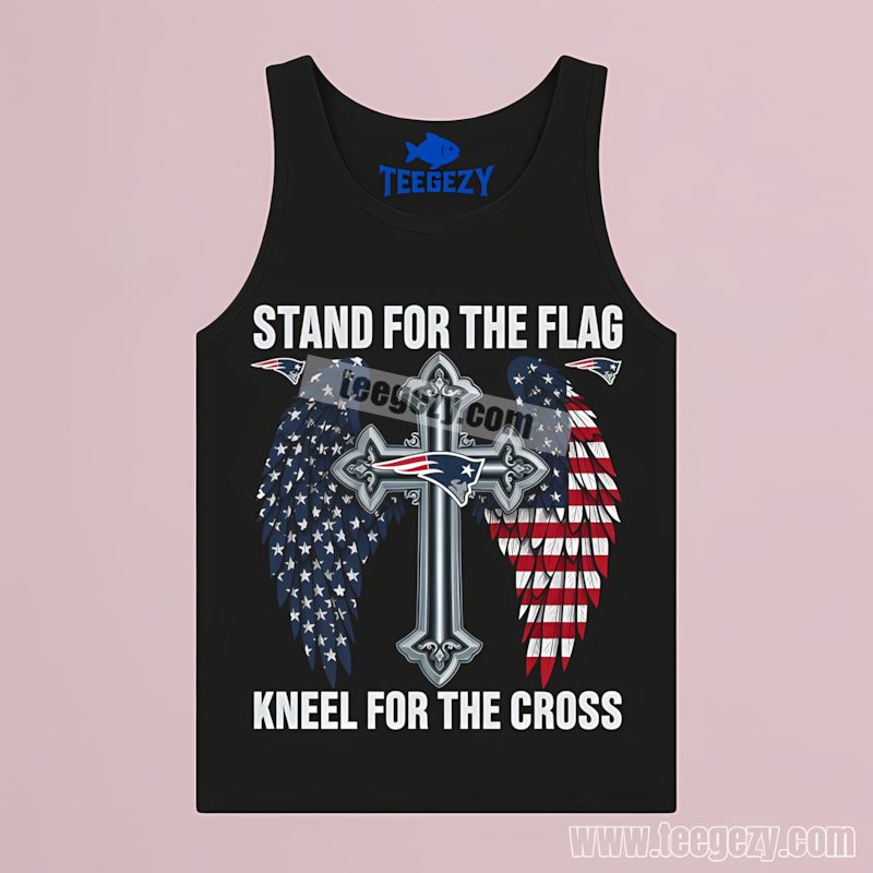 Stand For Flag Cross Faith New England Patriots Long Sleeve Tanktop Stand For Flag Cross Faith New England Patriots Long Sleeve Tanktop