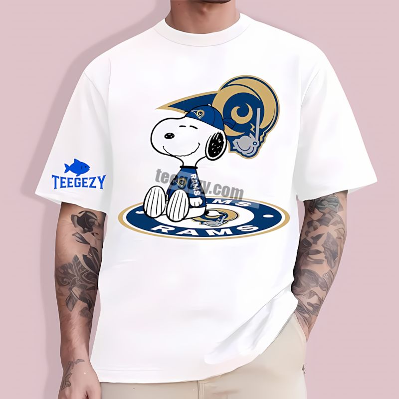 Tattoo Logo On Arm Snoopy Los Angeles Rams T-Shirt Tattoo Logo On Arm Snoopy Los Angeles Rams T-Shirt