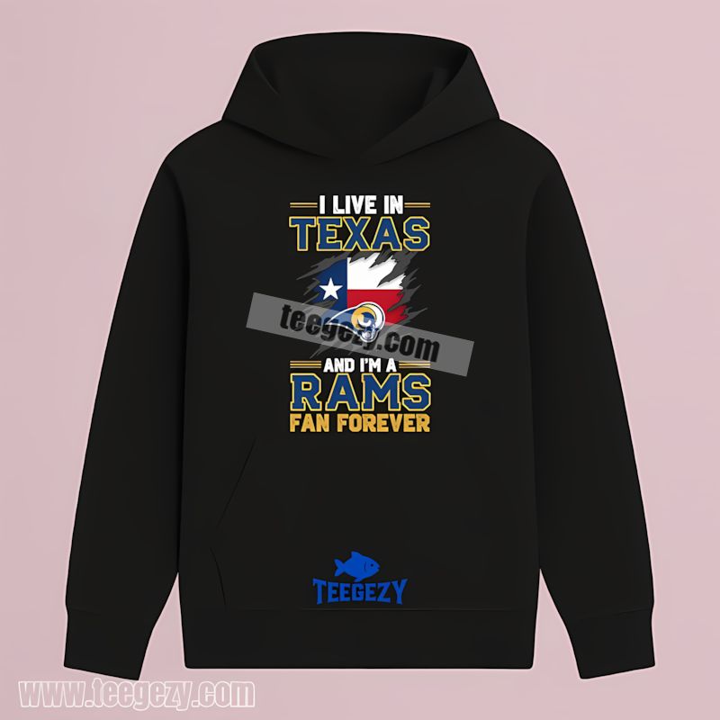 Texas Fan Forever Los Angeles Rams Soft Style Hoodie Texas Fan Forever Los Angeles Rams Soft Style Hoodie