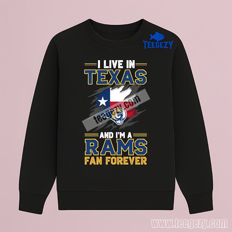 Texas Fan Forever Los Angeles Rams Soft Style Long Sleeve Texas Fan Forever Los Angeles Rams Soft Style Long Sleeve