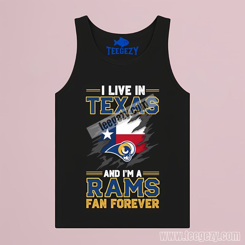 Texas Fan Forever Los Angeles Rams Soft Style Tanktop Texas Fan Forever Los Angeles Rams Soft Style Tanktop
