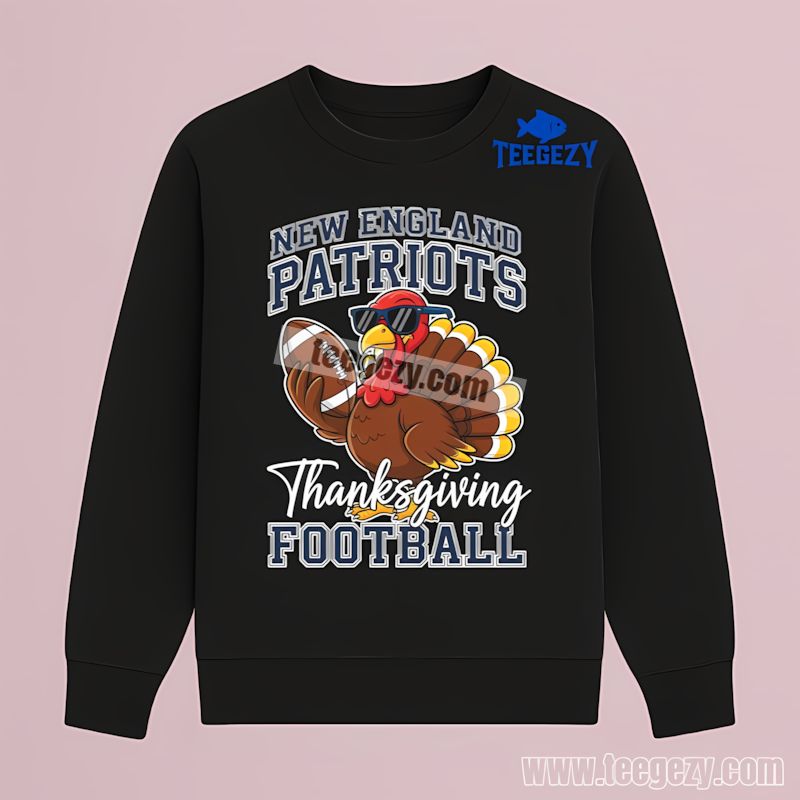 Thanksgiving Turkey Football New England Patriots Long Sleeve Long Sleeve Thanksgiving Turkey Football New England Patriots Long Sleeve Long Sleeve