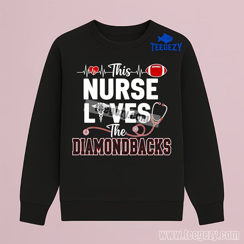 This Nurse Loves The Arizona Diamondbacks Baseball Long Sleeve This Nurse Loves The Arizona Diamondbacks Baseball Long Sleeve