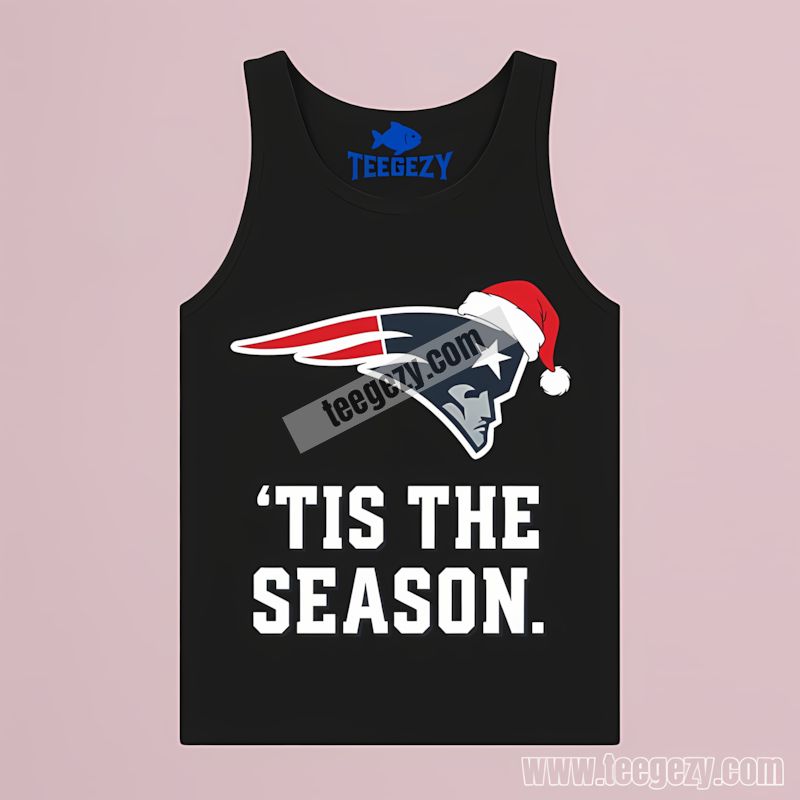 Tis The Season Festive New England Patriots Classic Tanktop Tis The Season Festive New England Patriots Classic Tanktop