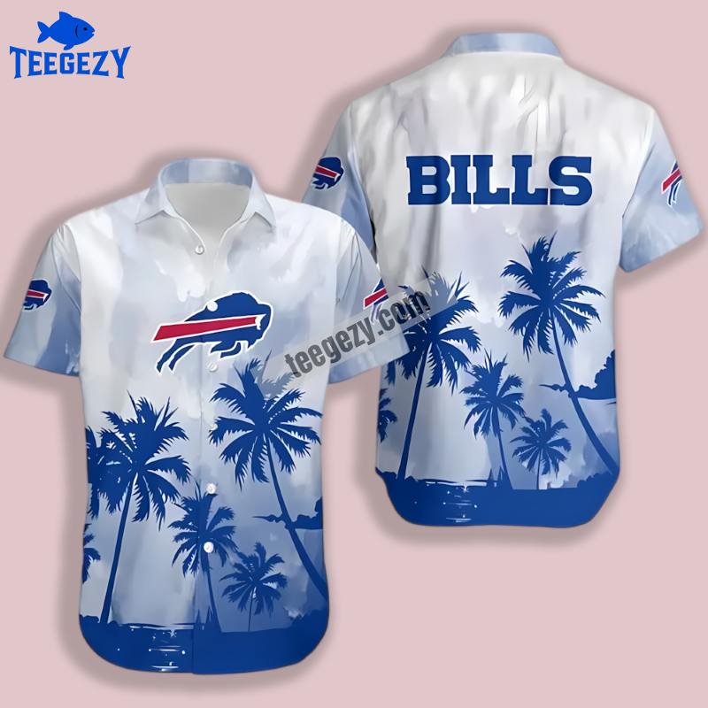 Tropical Coconut Chill Buffalo Bills Blue Cheap Aloha Shirt Tropical Coconut Chill Buffalo Bills Blue Cheap Aloha Shirt